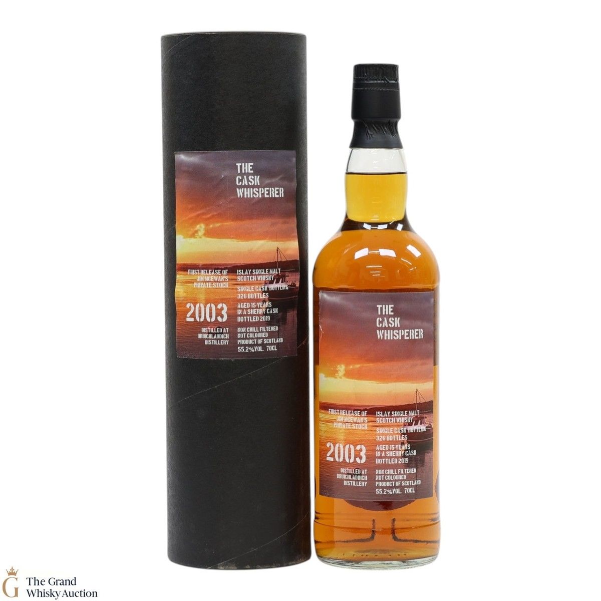 Bruichladdich - 15 Year Old 2003 - Sherry Cask - The Cask Whisperer First Release