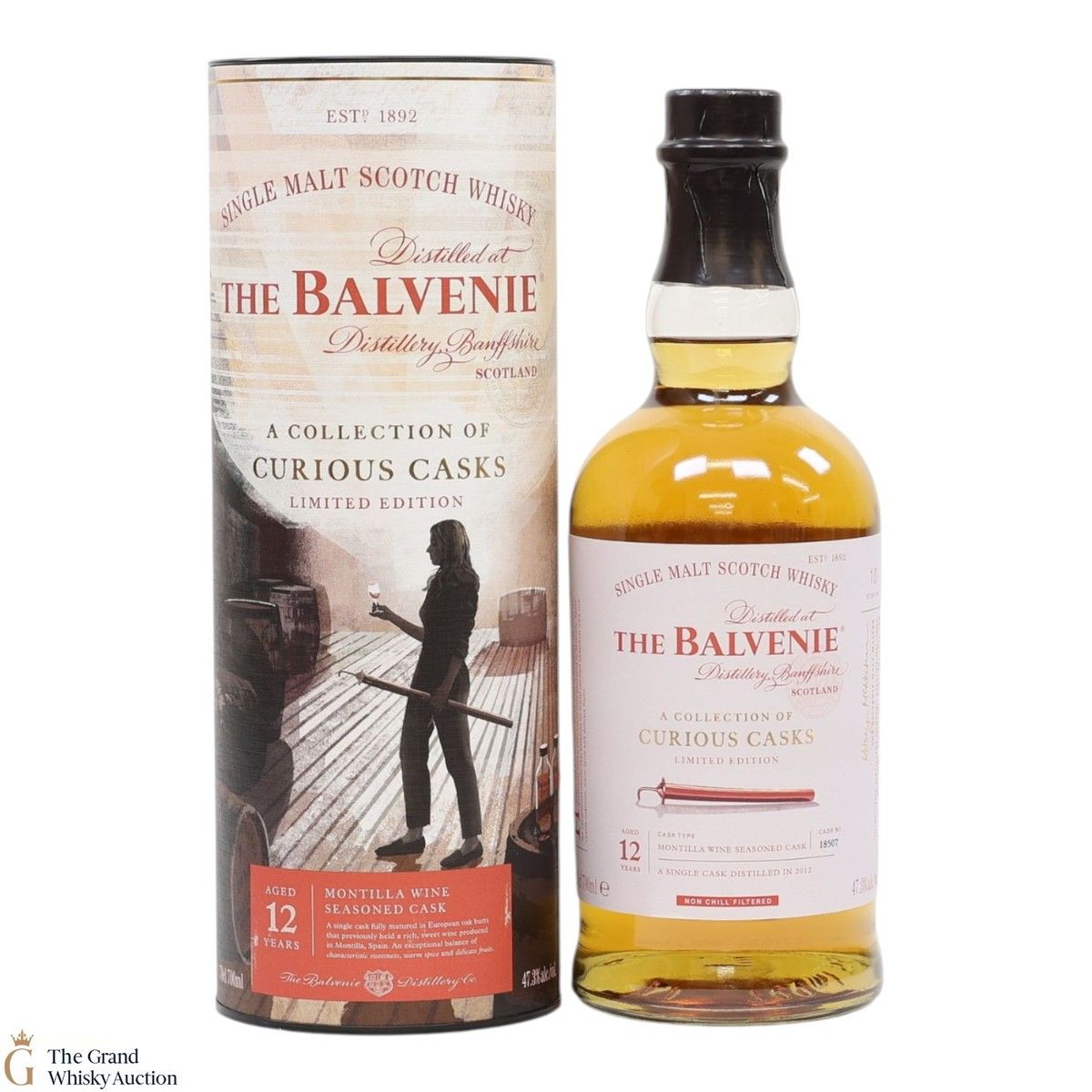 Balvenie - 12 Year Old 2012 - Montilla Wine Seasoned Cask #18507 - A Collection of Curious Casks 