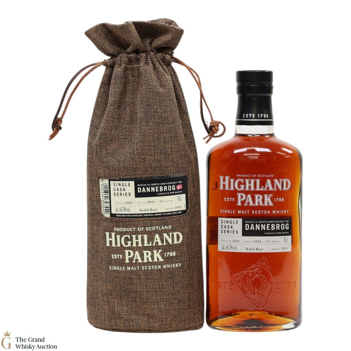 Highland Park - 13 Year Old - Single Cask Series #1933 - Dannebrog