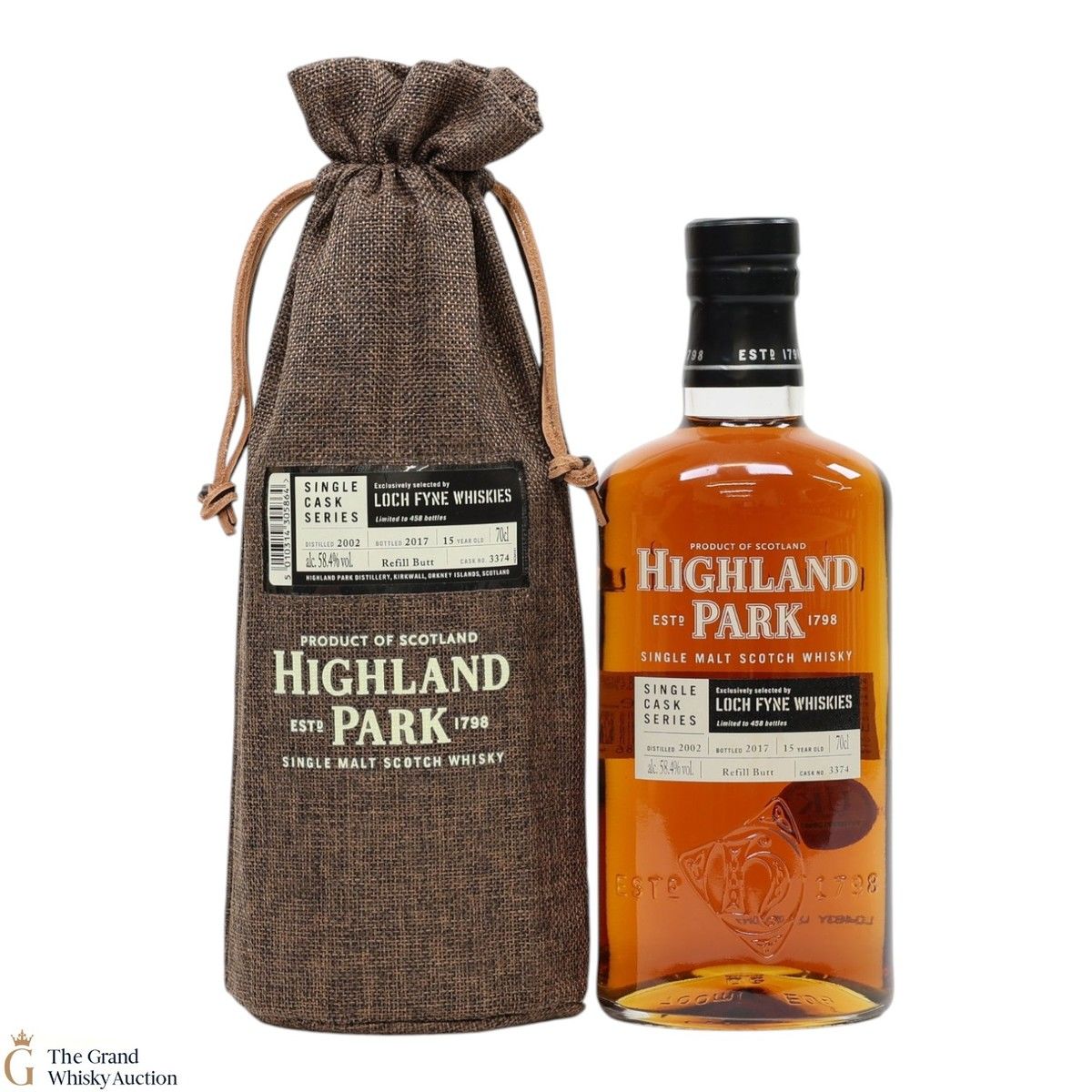 Highland Park - 15 Year Old - Single Cask #3374 - Loch Fyne Whiskies