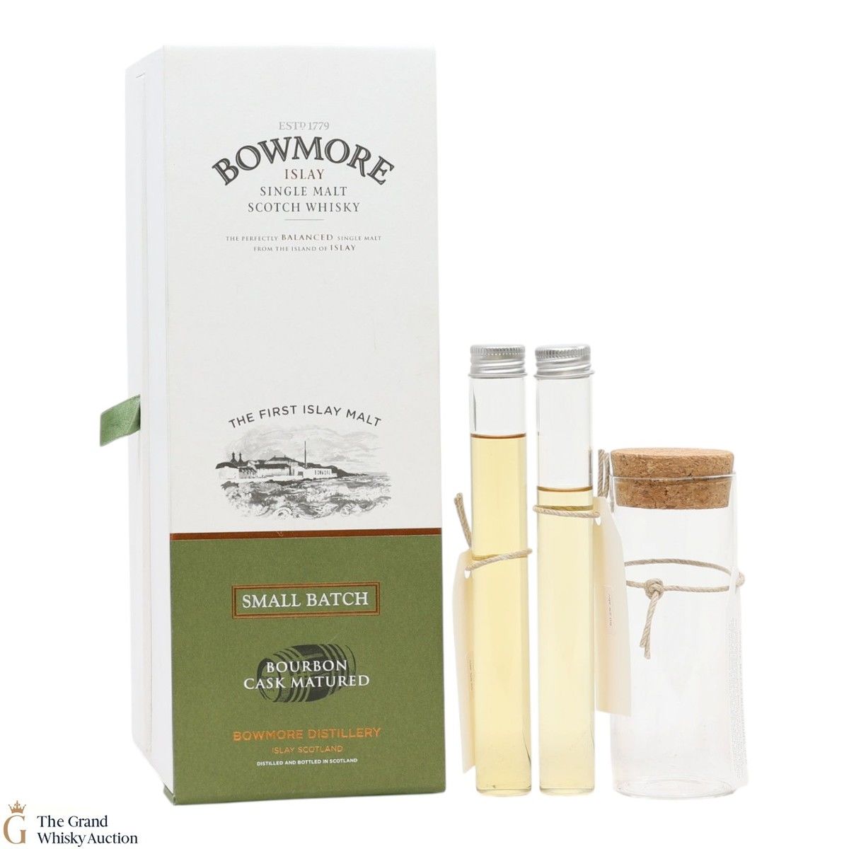 Bowmore - Bourbon Cask Matured - Small Batch​ First & Second Fill Samples & Blending Jar (2 x mini)