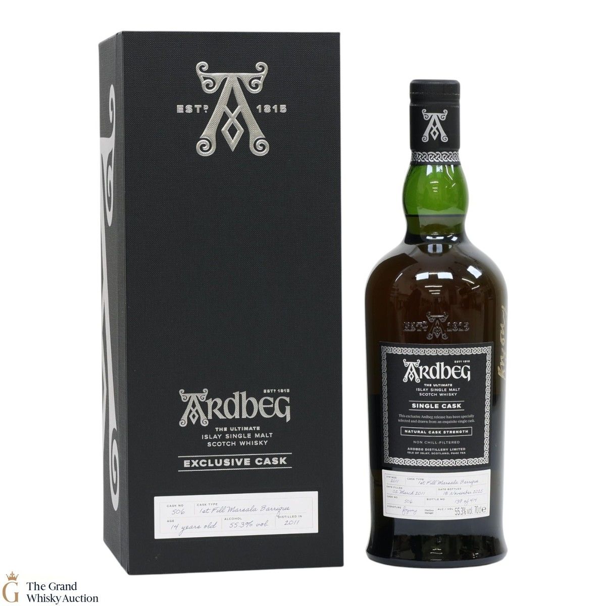 Ardbeg - 14 Year Old 2011 - Single Exclusive Cask #506 (SIGNED)