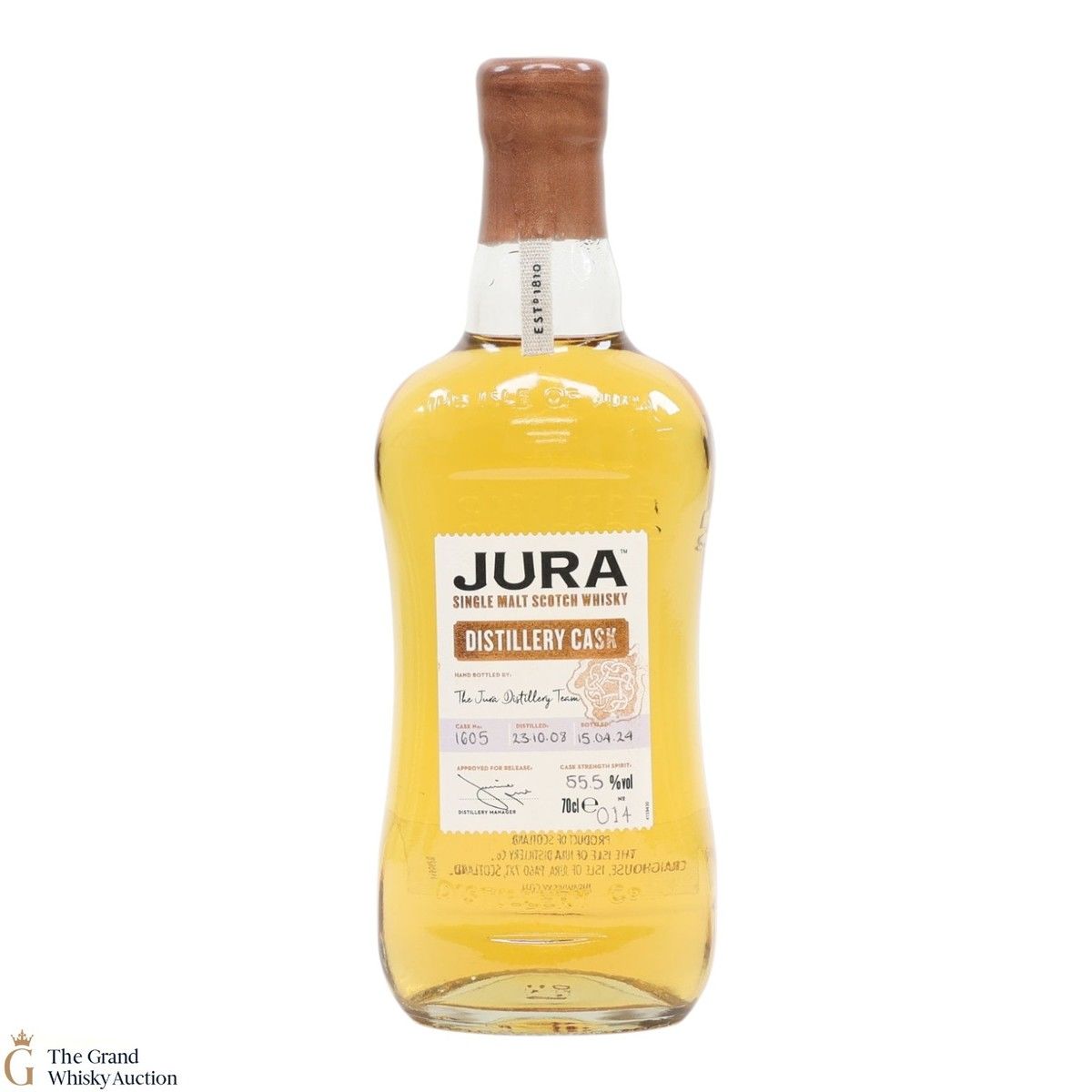 Jura - 15 Year Old 2008 - Distillery Cask #1605