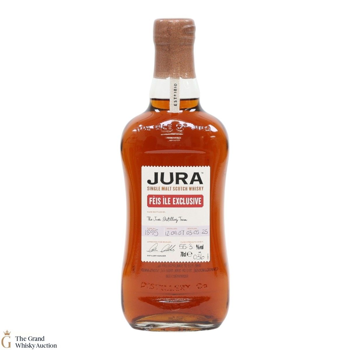 Jura - 17 Year Old 2007 - Distillery Cask #1895