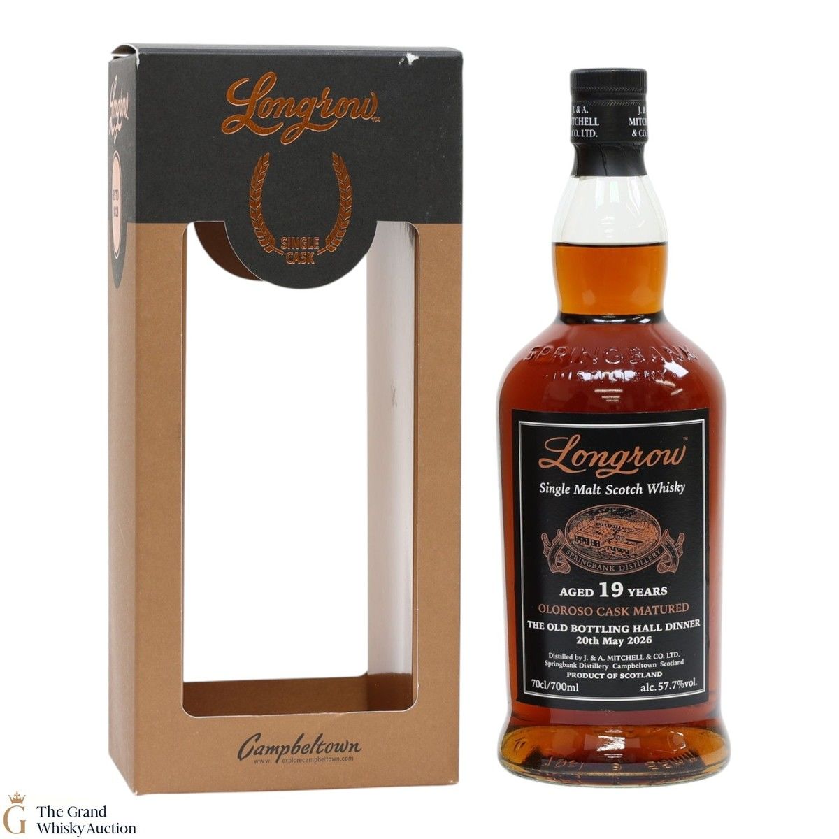 Longrow - 19 Year Old - Oloroso Cask Matured - The Old Bottling Hall Dinner 2026