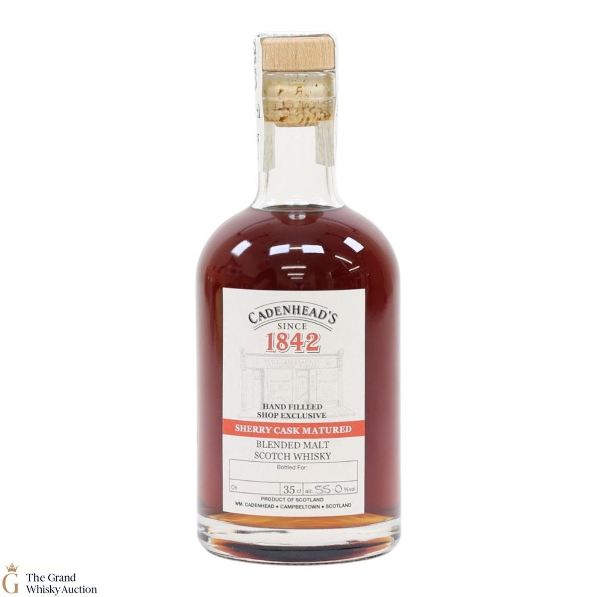 Cadenhead's - Sherry Cask Matured - Hand Filled (35cl)