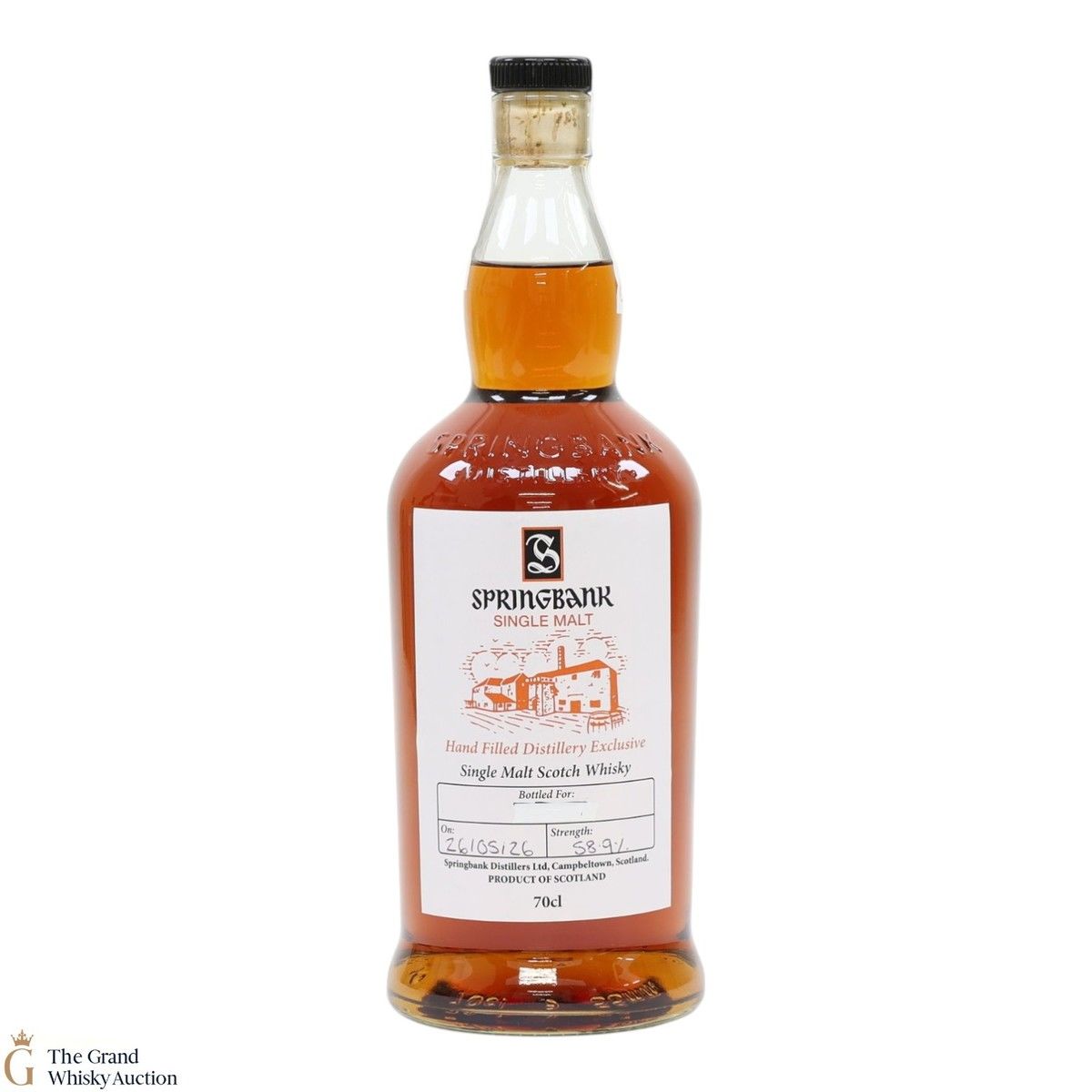 Springbank - 2026 Handfilled Distillery Exclusive 58.9%