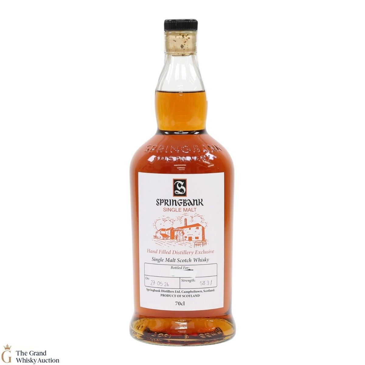 Springbank - 2026 Handfilled Distillery Exclusive 58.3%