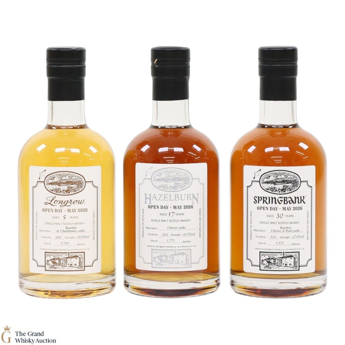 Campbeltown Malts Festival Open Day 2026 (3 x 35cl)