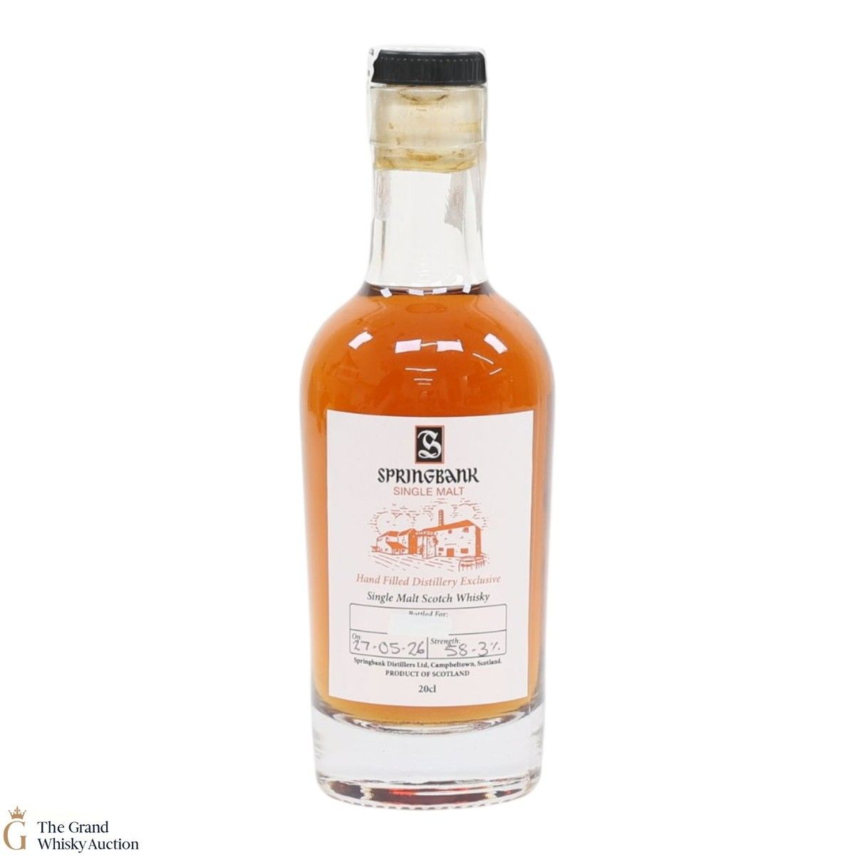Springbank - 2026 Handfilled Distillery Exclusive 58.3% (20cl)