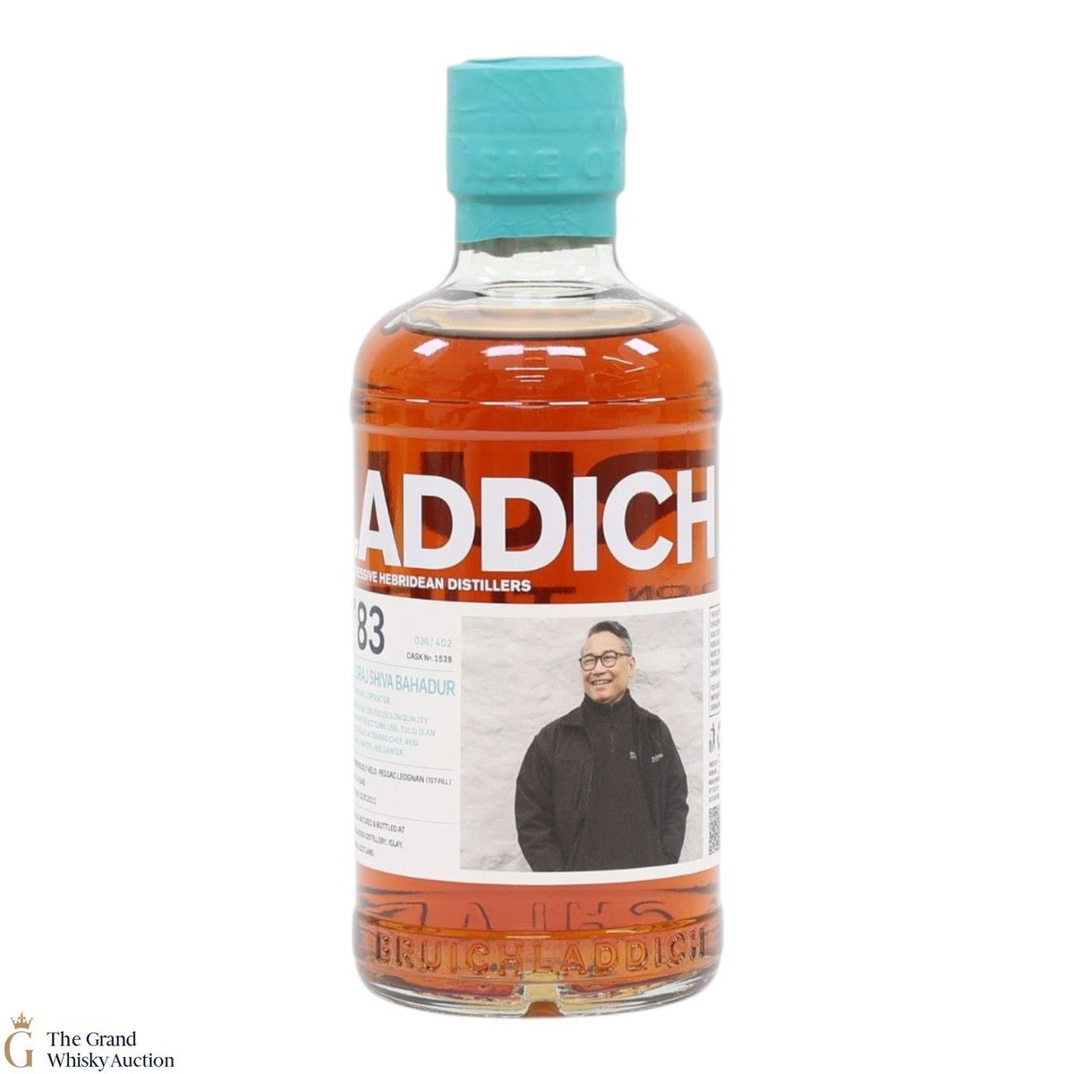 Bruichladdich - 14 Year Old - Valinch 83 - Tulsiraj Shiva Bahadur #1539 (50cl)