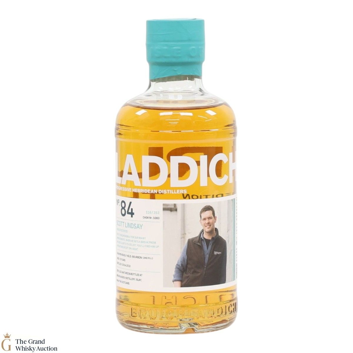 Bruichladdich - 15 Year Old - Valinch 84 - Scott Lindsay #1083 (50cl)