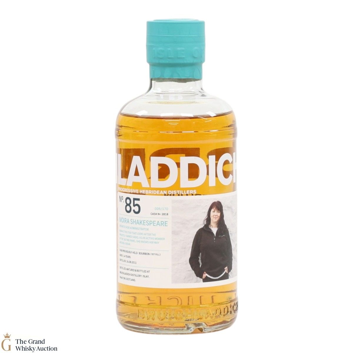 Bruichladdich - 14 Year Old - Valinch 85 - Moira Shakespeare #2818 (50cl)