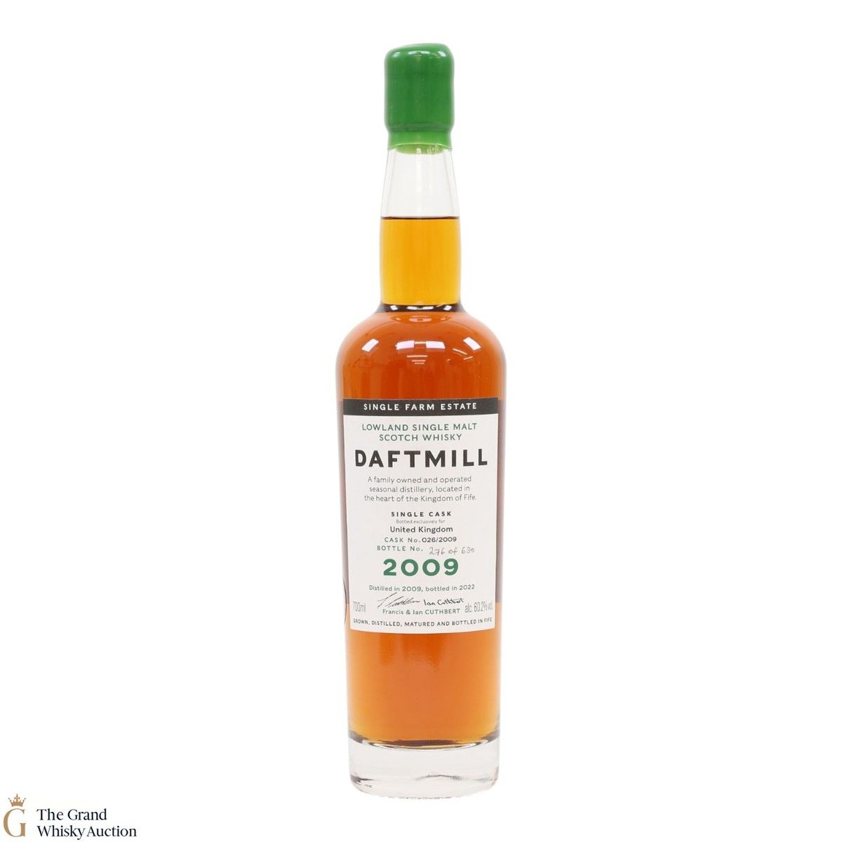 Daftmill - 2009 Single Cask #026/2009 - UK Exclusive 2022