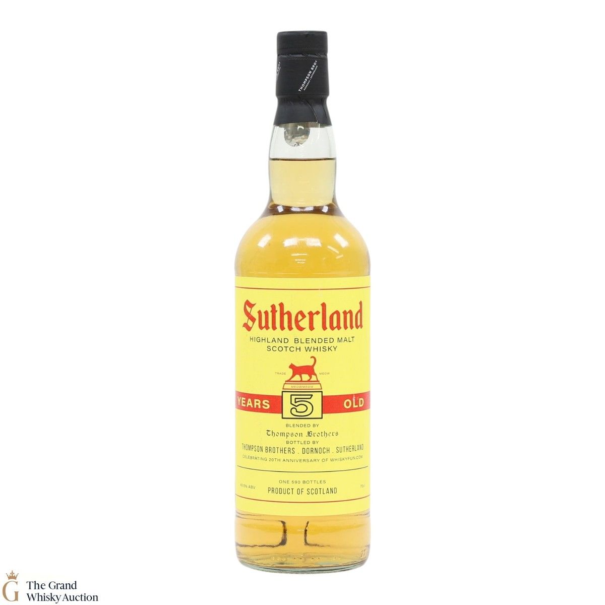 Sutherland - 5 Year Old - Thompson Bros - 20th Anniversary of WhiskyFun
