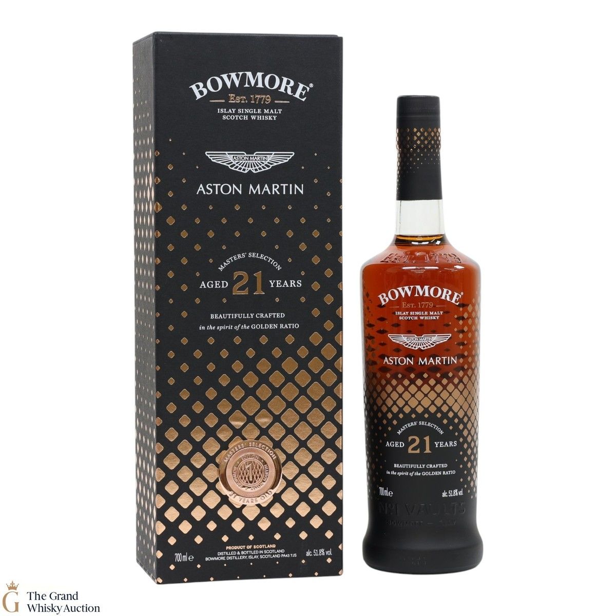 Bowmore - 21 Year Old - Aston Martin - Masters Selection Edition 1