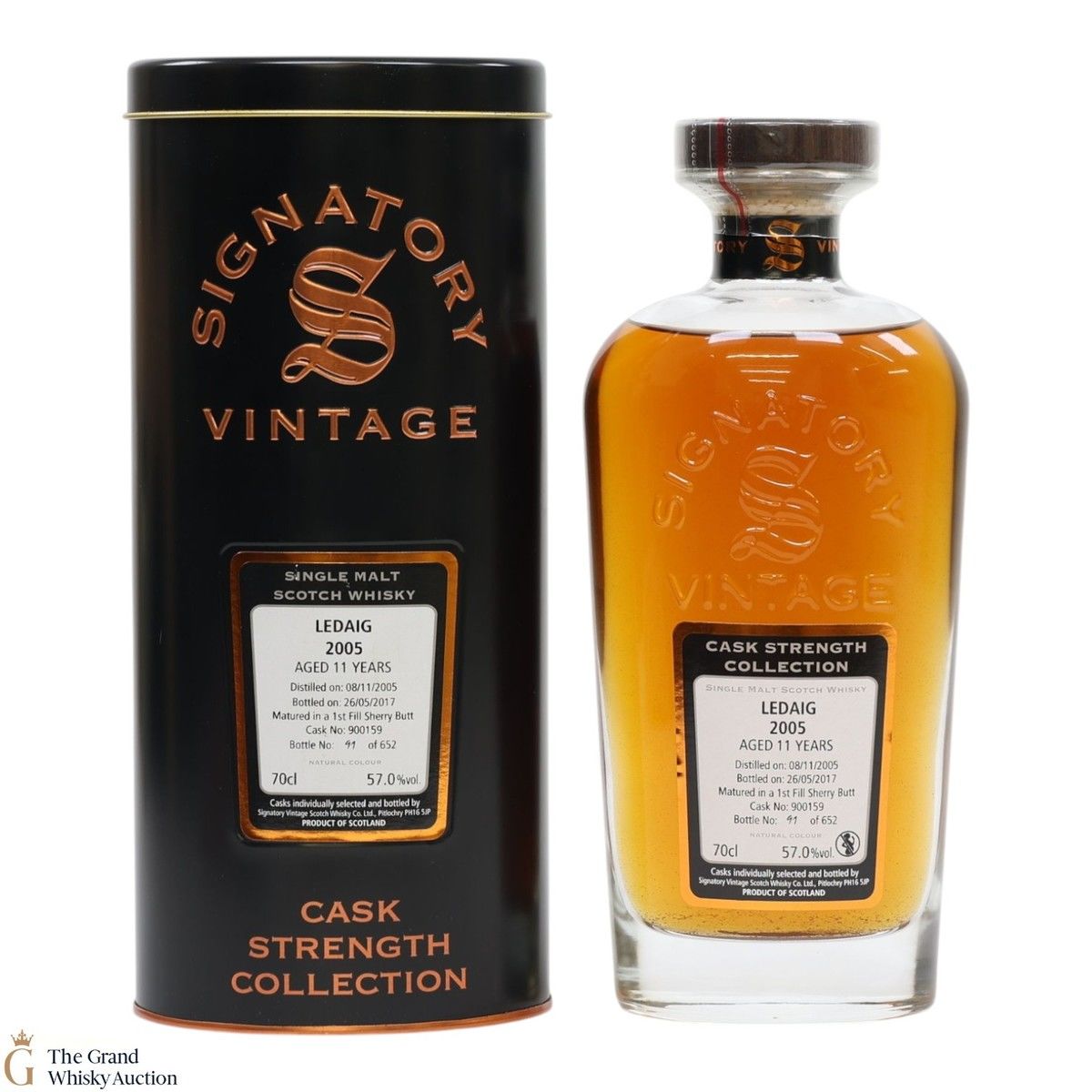 Ledaig - 11 Year Old 2005 - Single Cask #900159 - Signatory Vintage