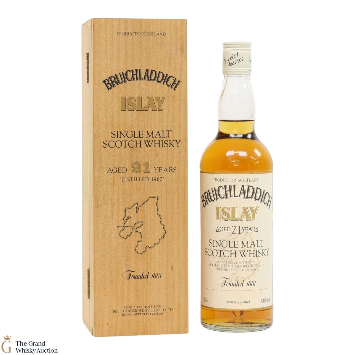 Bruichladdich - 21 Year Old 1967