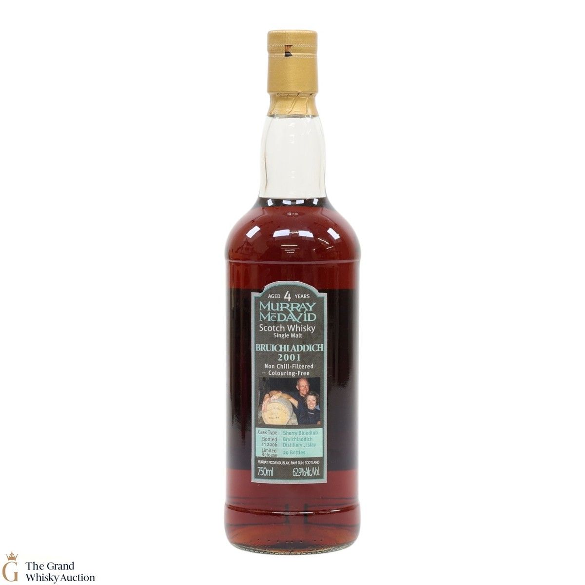 Bruichladdich - 4 Year Old 2001 - Murray Mcdavid
