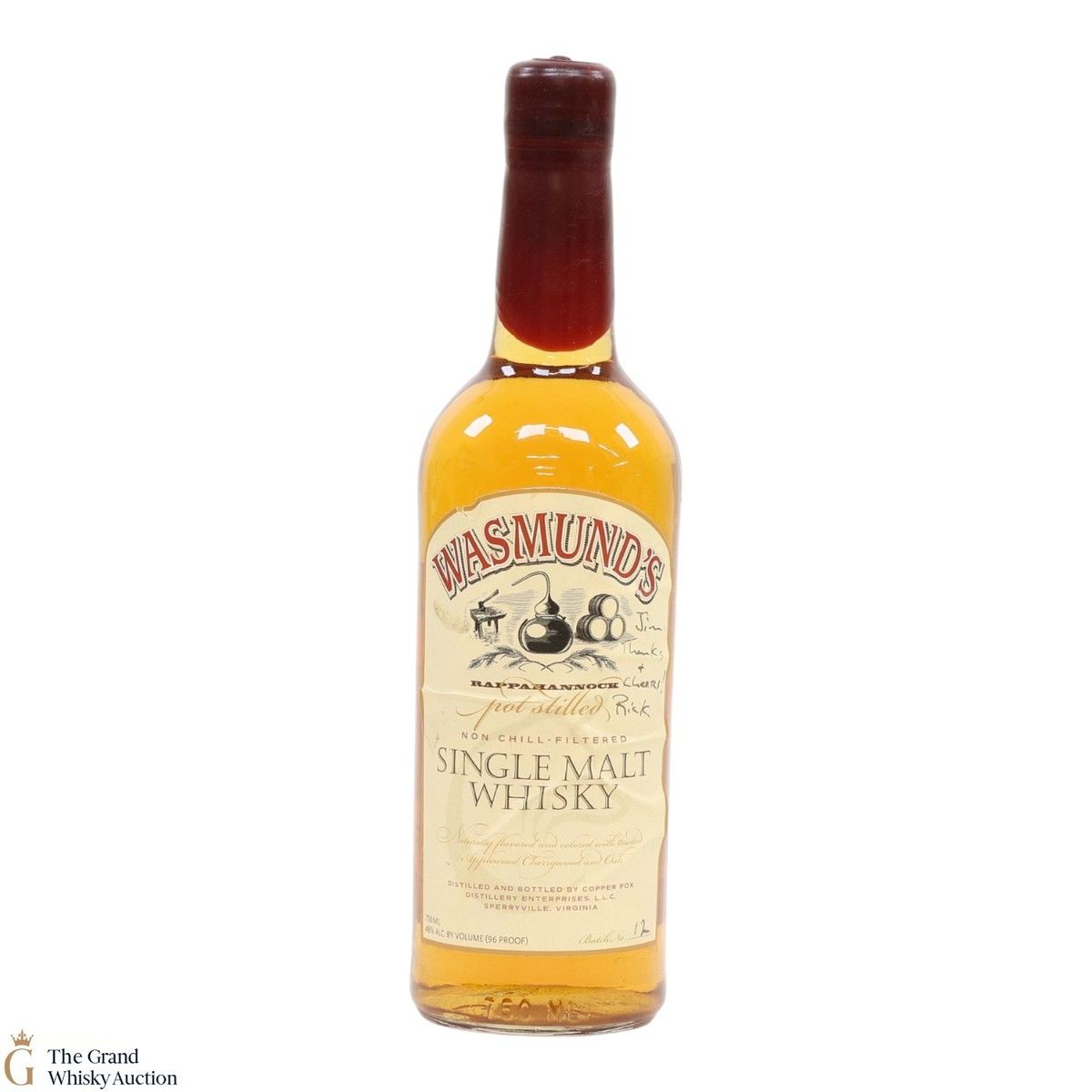Wasmund's - Rappahannock - Single Malt (75cl)