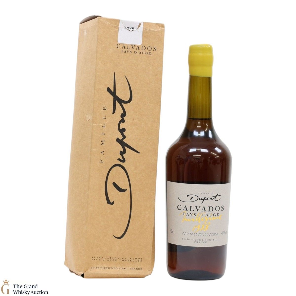 Calvados Pay's D'auge - Millesime 1988