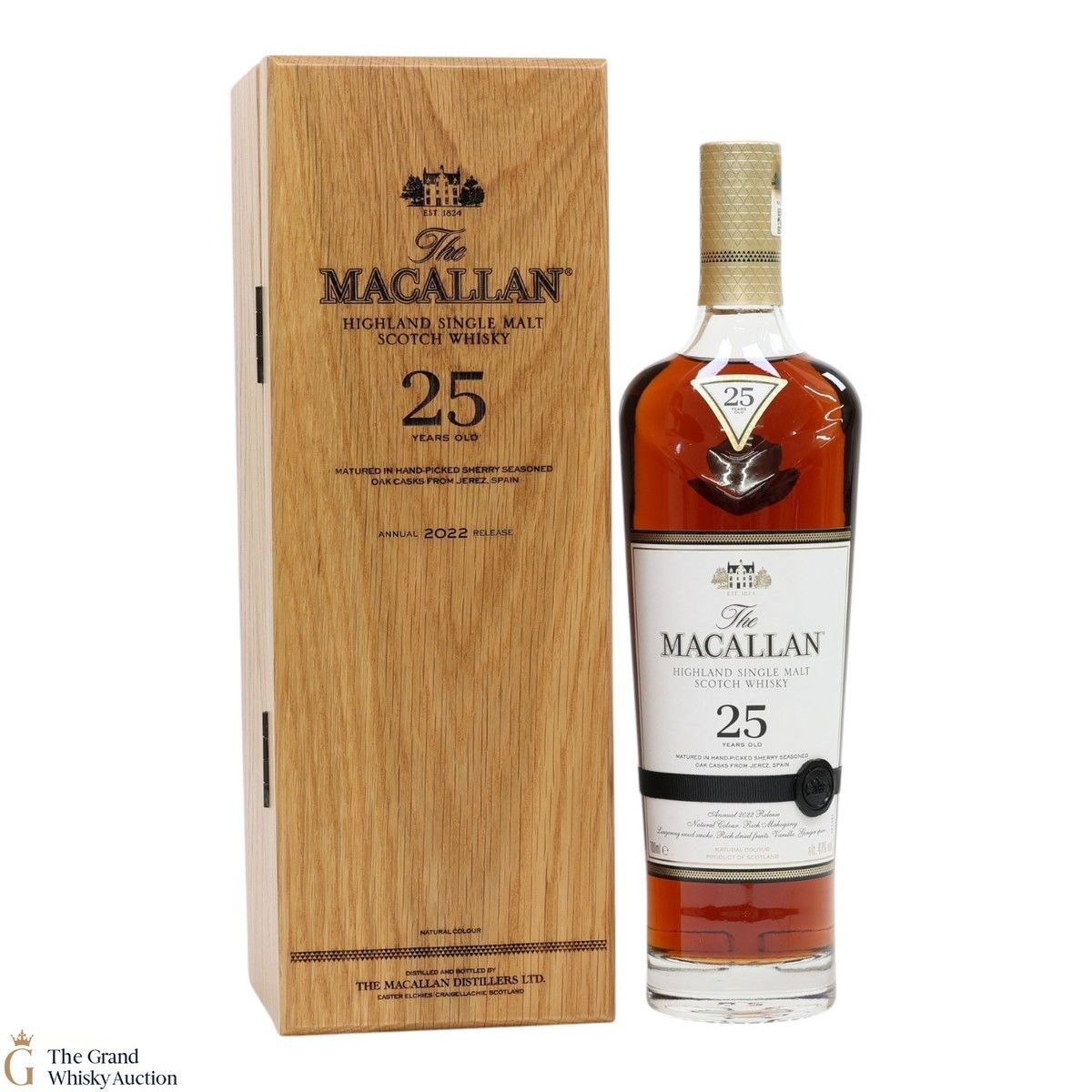 Macallan - 25 Year Old - Sherry Oak - 2022