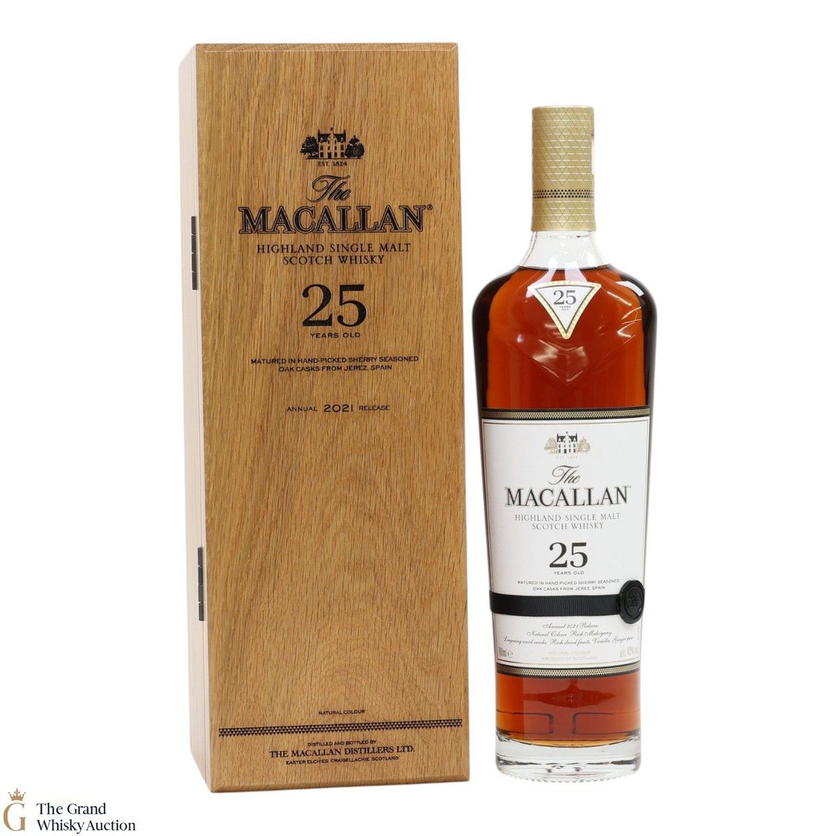 Macallan - 25 Year Old - Sherry Oak - 2021