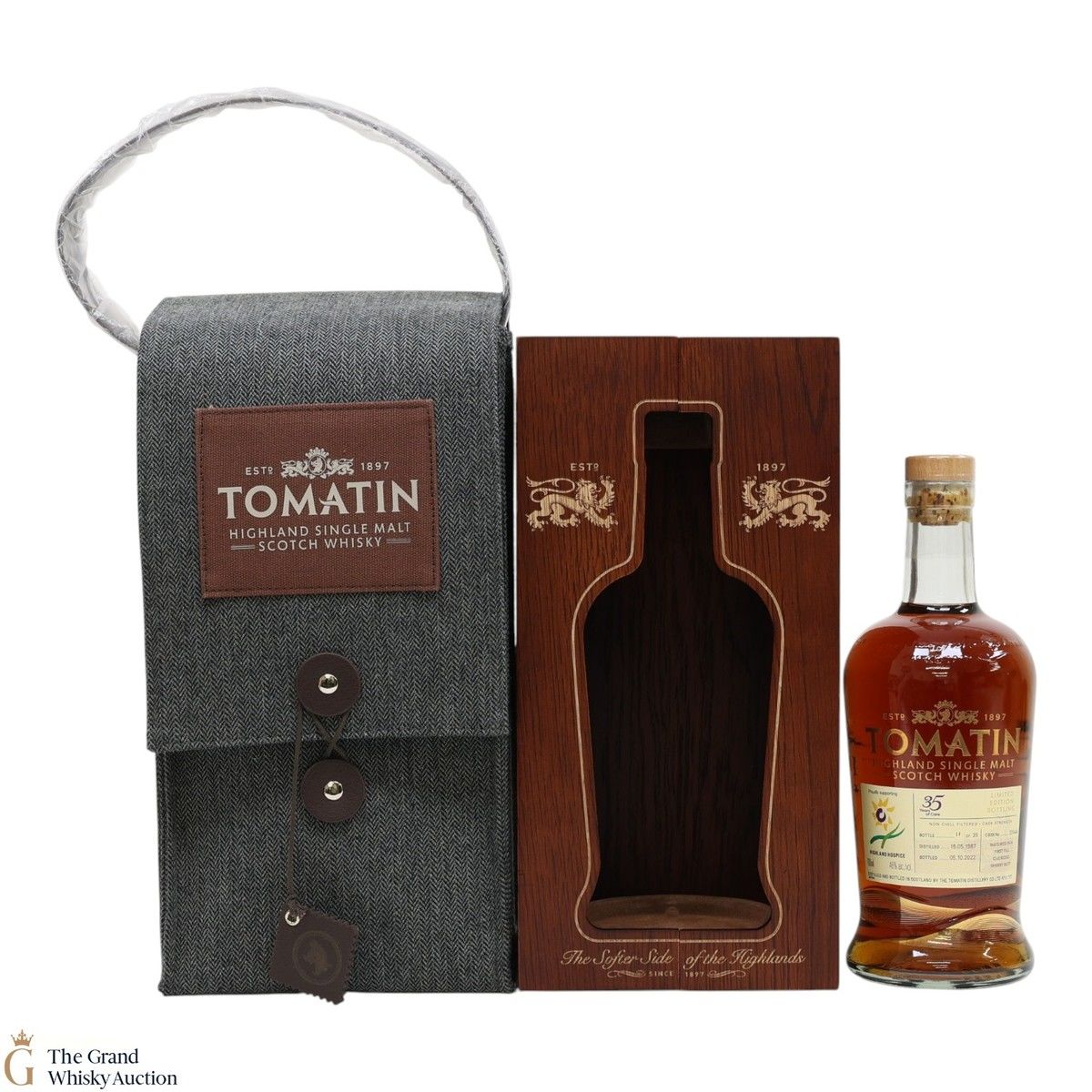 Tomatin - 35 Year Old 1987 - Cask #37444 - Highland Hospice 35th Anniversary - Limited Edition