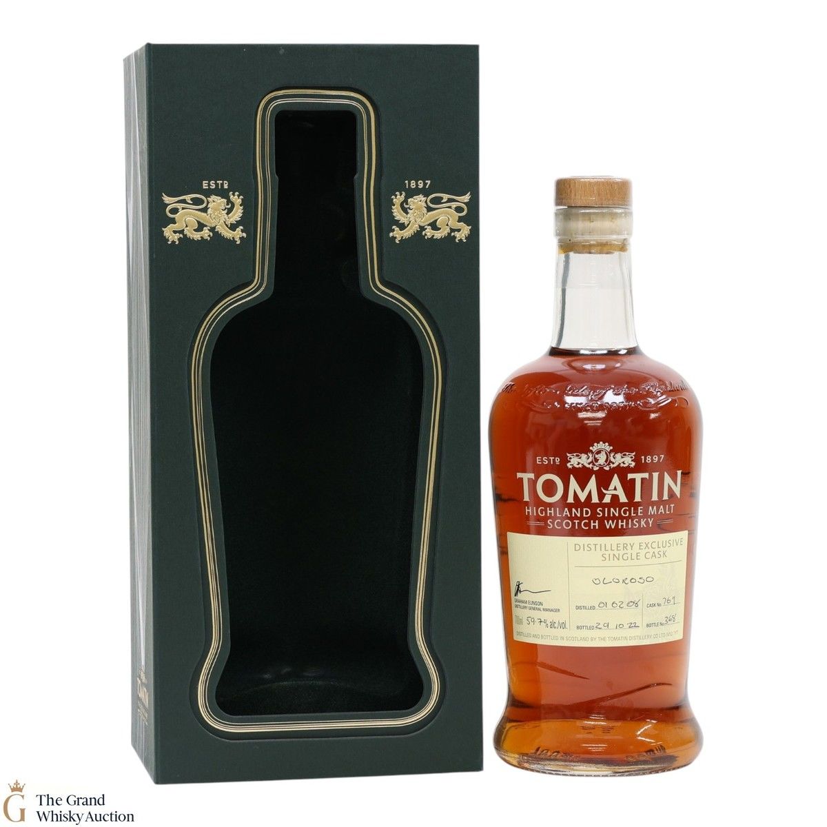 Tomatin - 2008 Oloroso Single Cask #769 - Distillery Exclusive