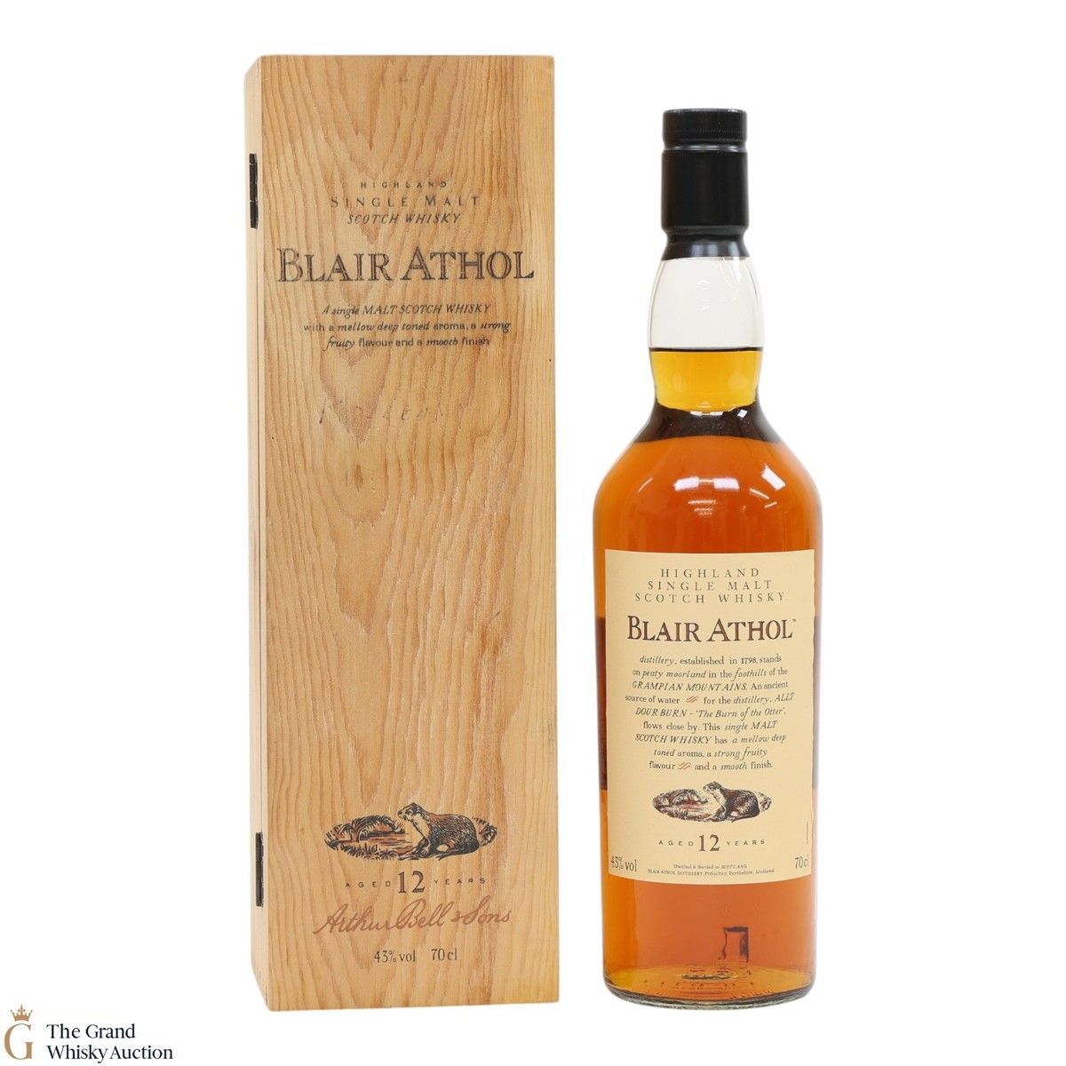 Blair Athol - 12 Year Old - Flora and Fauna (Wooden Box)