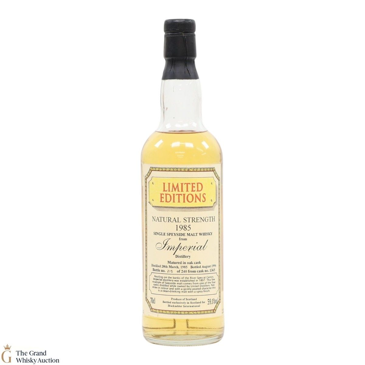 Imperial - 11 Year Old 1985 - Single Cask #1365 - Blackadder
