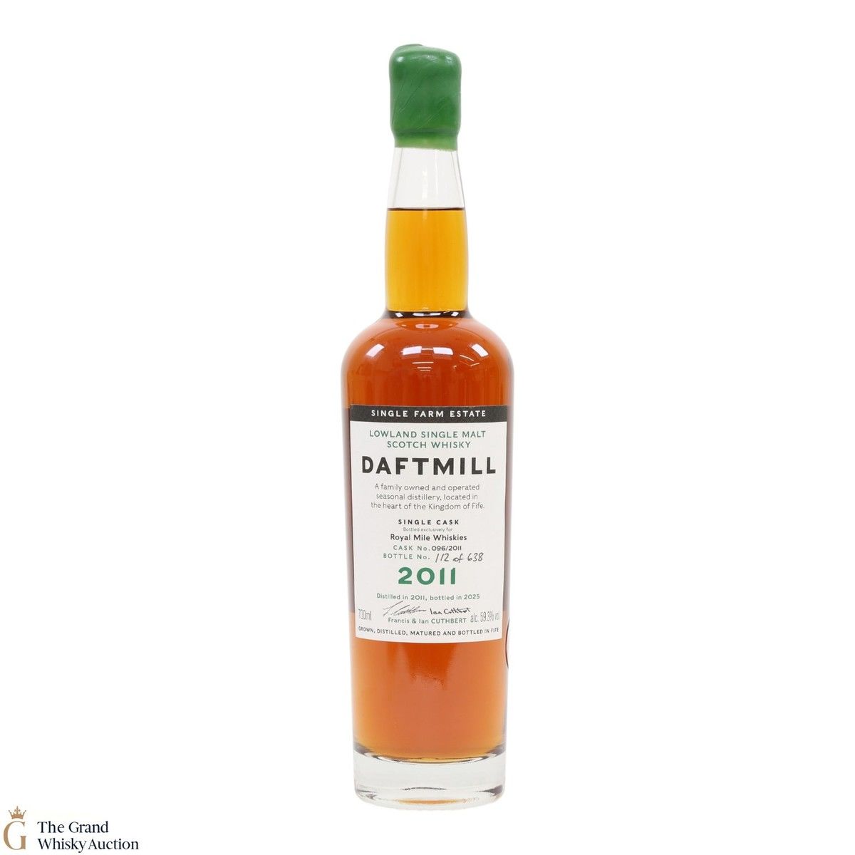 Daftmill - 2011 - Single Cask #096/2001 - Royal Mile Whiskies