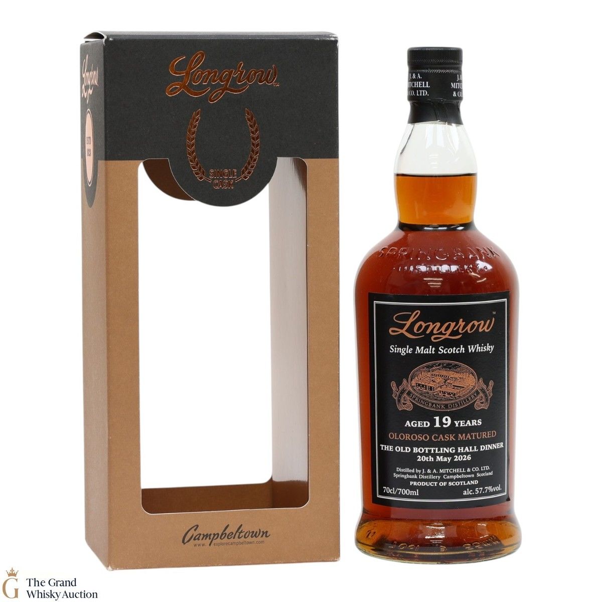 Longrow - 19 Year Old - Oloroso Cask Matured - The Old Bottling Hall Dinner 2026