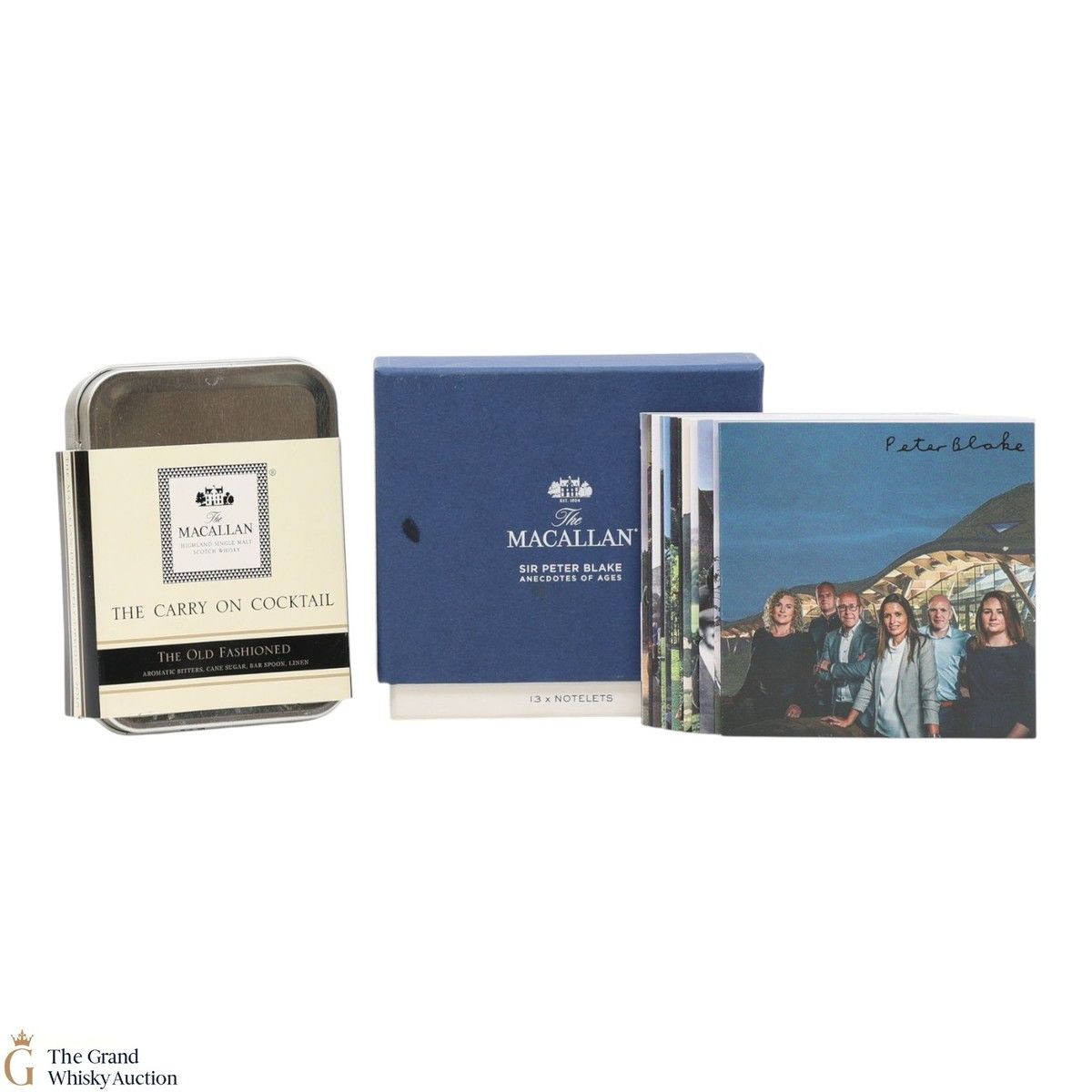 Macallan - Sir Peter Blake - 13 x Notelets & The Old Fashioned - Cocktail Kit