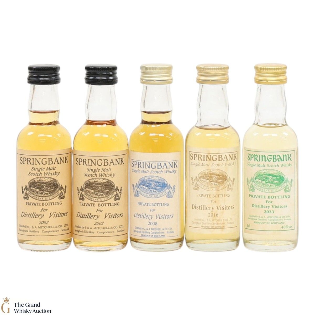 Springbank - Private Bottling for Distillery Visitors (5x5cl)