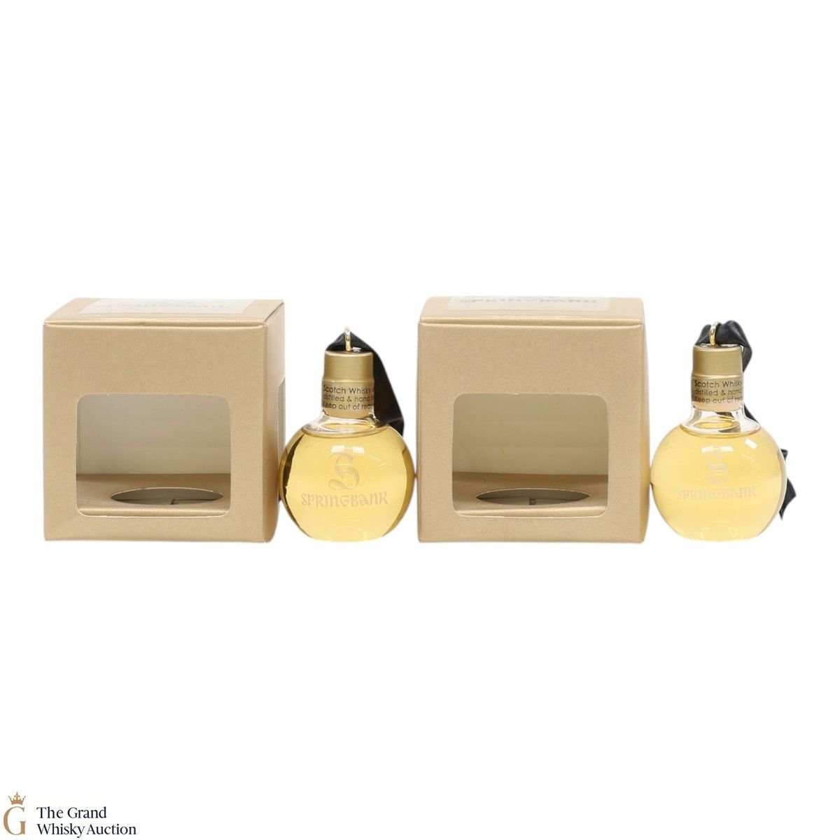 Springbank - Angels Share Christmas Bauble Miniature (2x5cl)