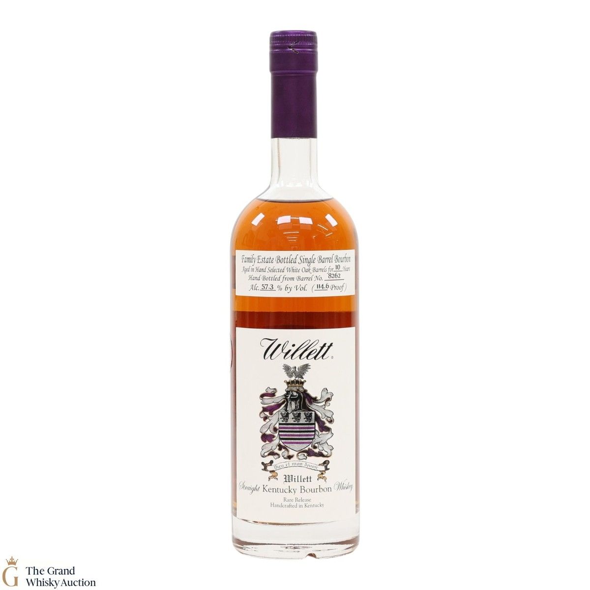 Willett Family Estate - 10 Year Old Single Barrel Bourbon #8262 - The Whisky Shop