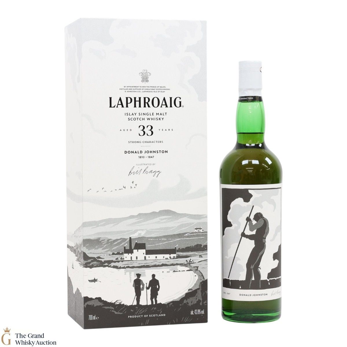 Laphroaig - 33 Year Old - Strong Characters - Donald Johnston