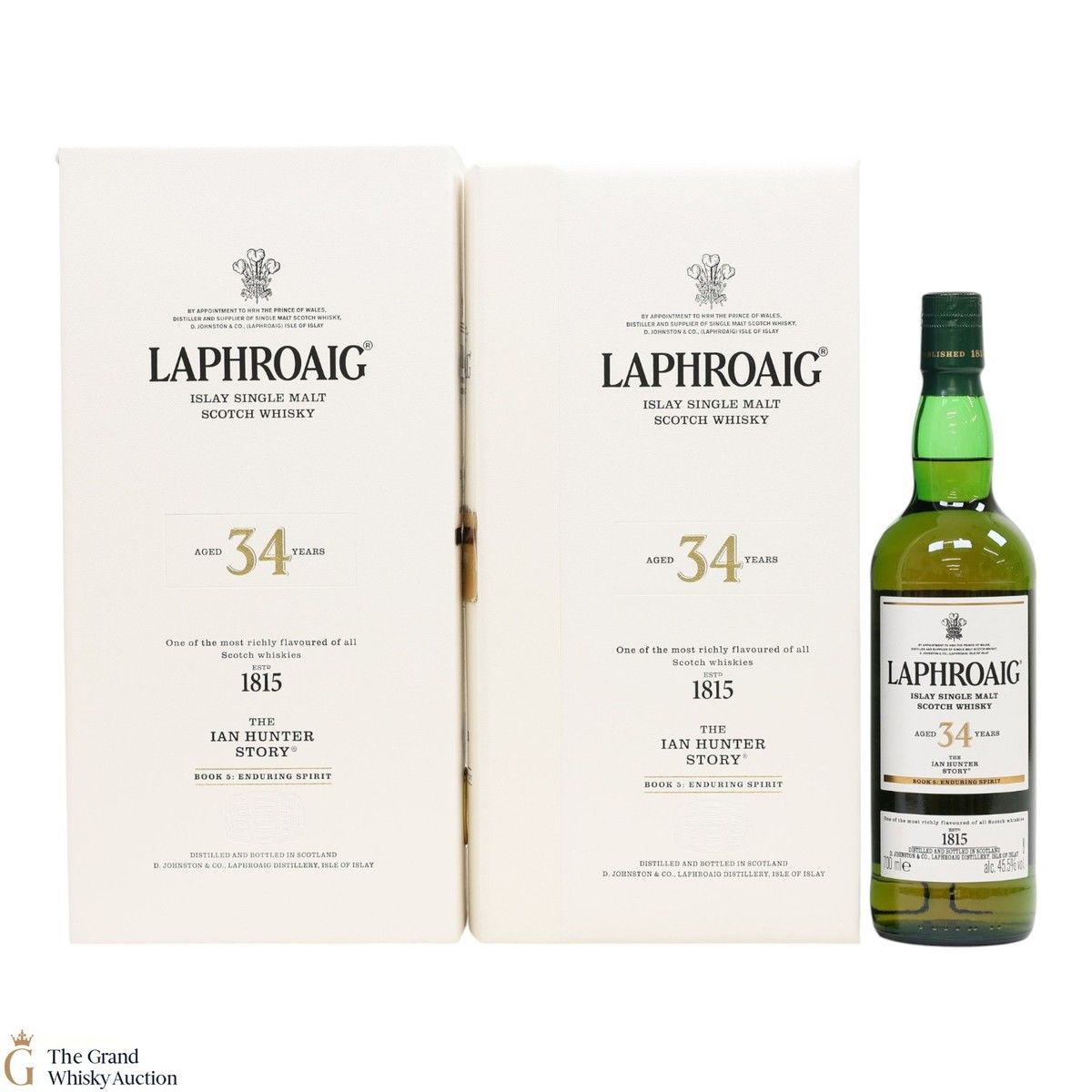 Laphroaig - 34 Year Old - The Ian Hunter Story - Book 5: Enduring Spirit
