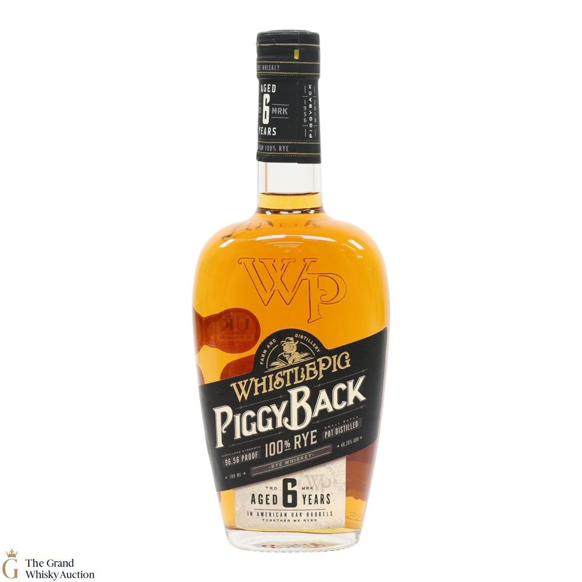 Whistlepig - 6 Year Old - Piggy Back 100% Rye
