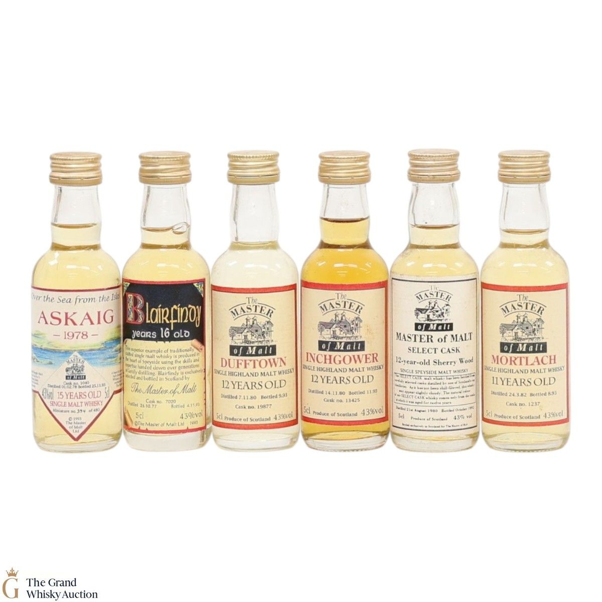 Master of Malt Miniatures (6x5cl)
