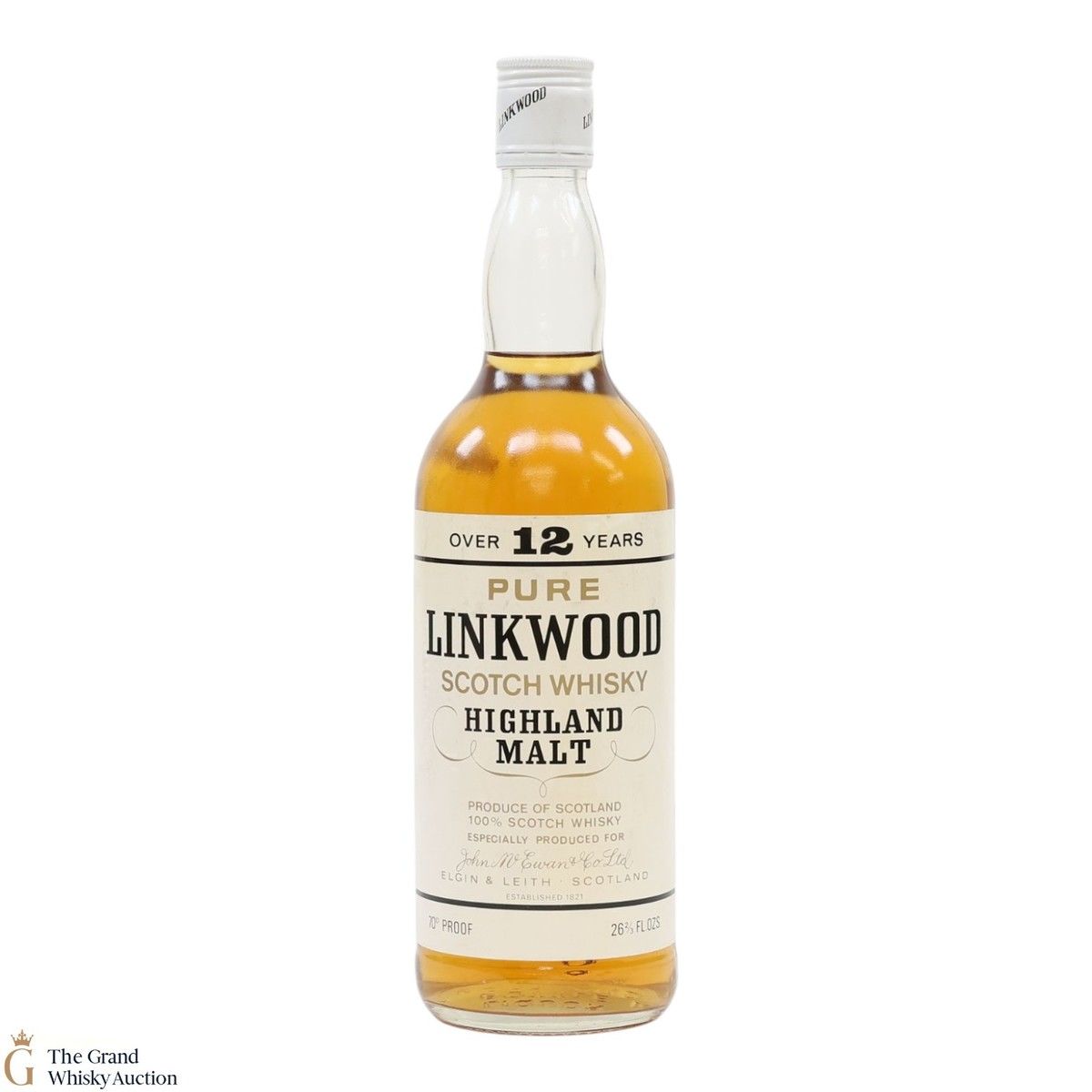 Linkwood - 12 Year Old - 1970s (26 2/3 Fl Ozs)