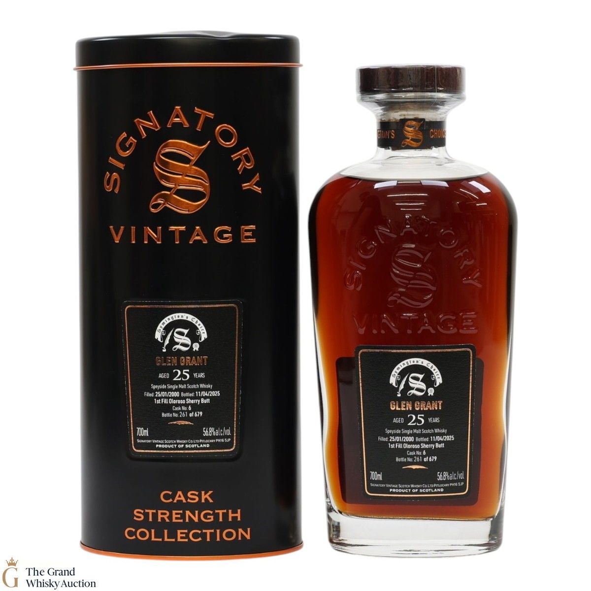 Glen Grant - 25 Year Old 2000 - Single Cask #6 - Signatory Vintage