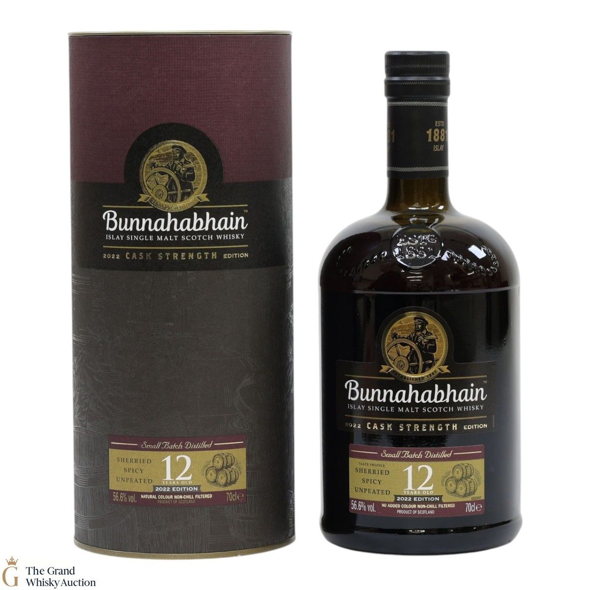 Bunnahabhain - 12 Year Old 2022 - Small Batch Cask Strength 56.6%