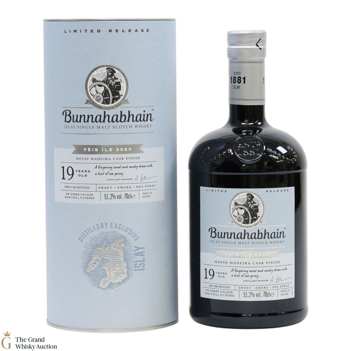 Bunnahabhain - 19 Year Old - Mòine Madeira Cask Finish - Fèis Ìle 2024