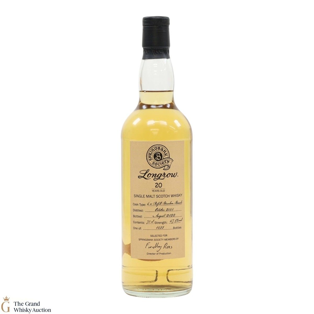 Longrow - 20 Year Old 2001- Springbank Society 2022