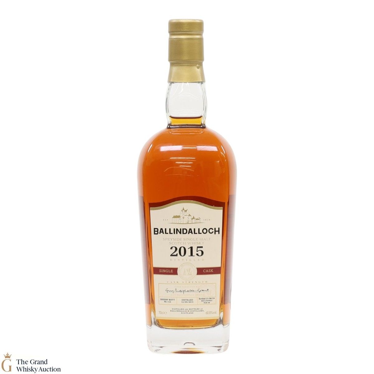 Ballindalloch - 2015 Single Oloroso Sherry Cask #112 - 2024 UK Exclusive