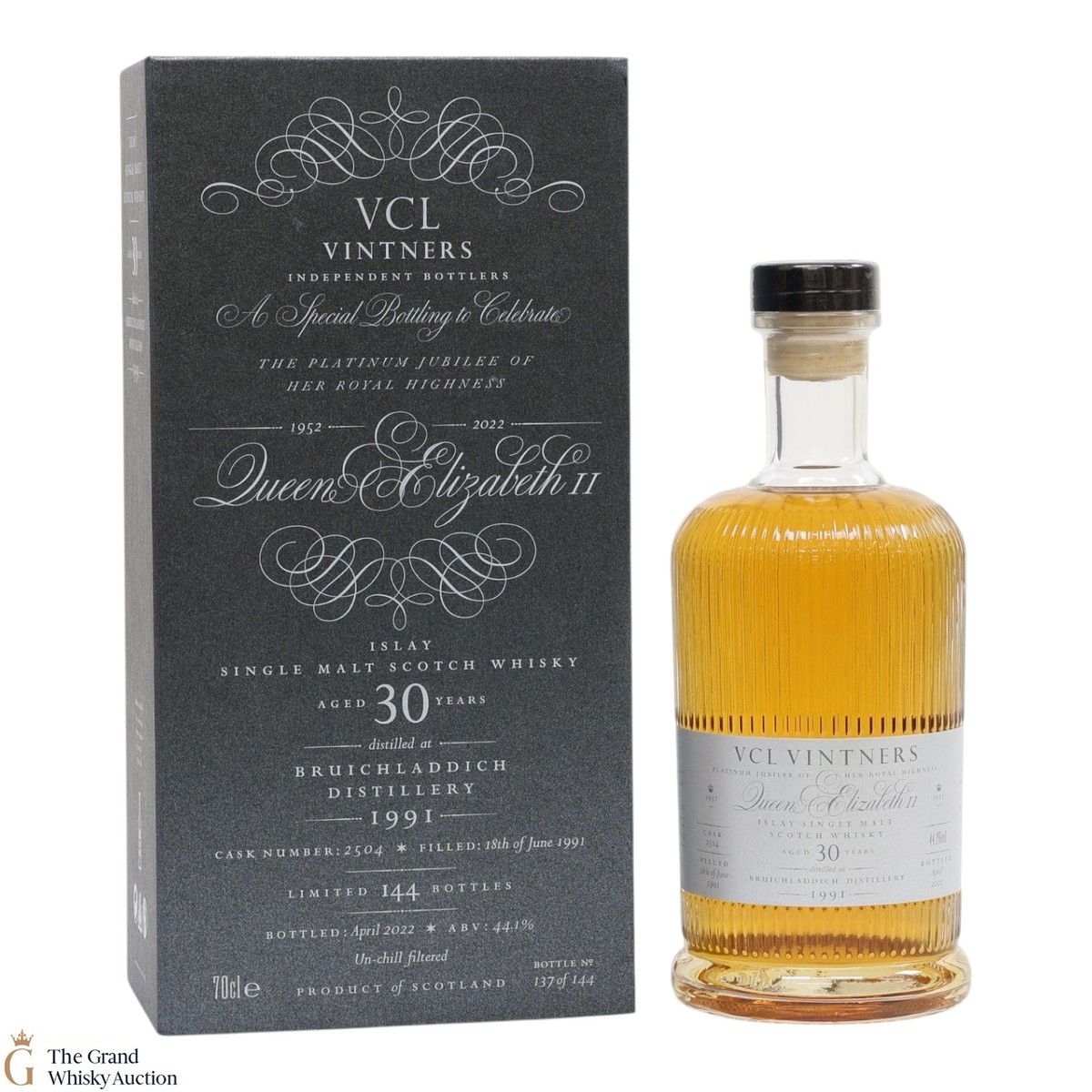Bruichladdich - 30 Year Old 1991 - Platinum Jubilee - VCL Vintners