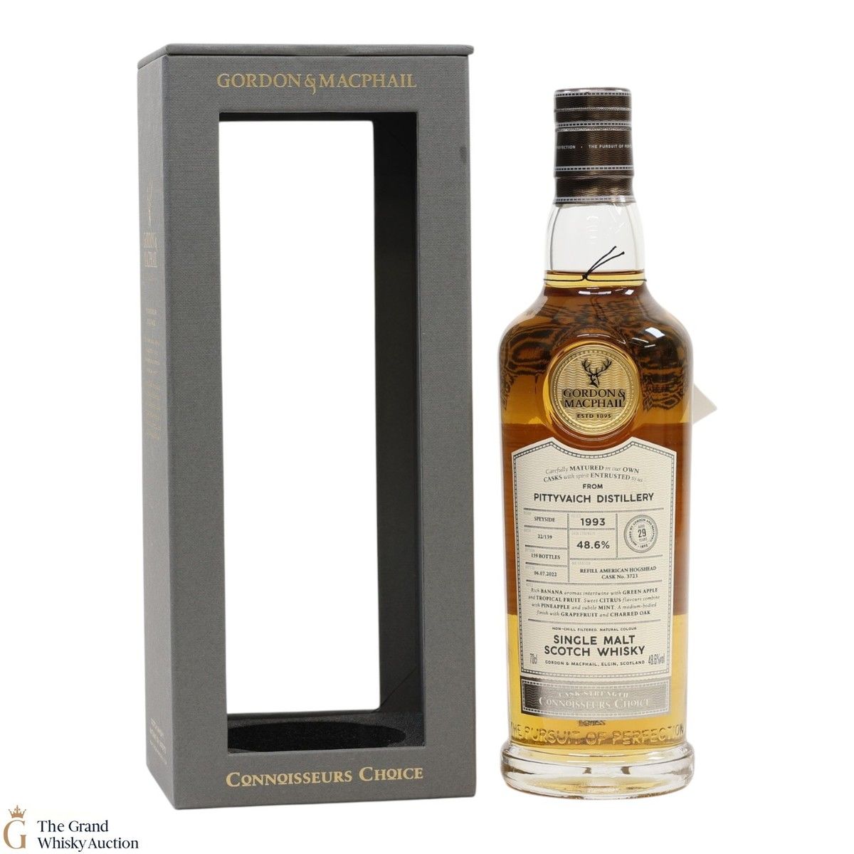 Pittyvaich - 29 Year Old 1993 - Batch #22/139 - Gordon & MacPhail Connoisseurs Choice