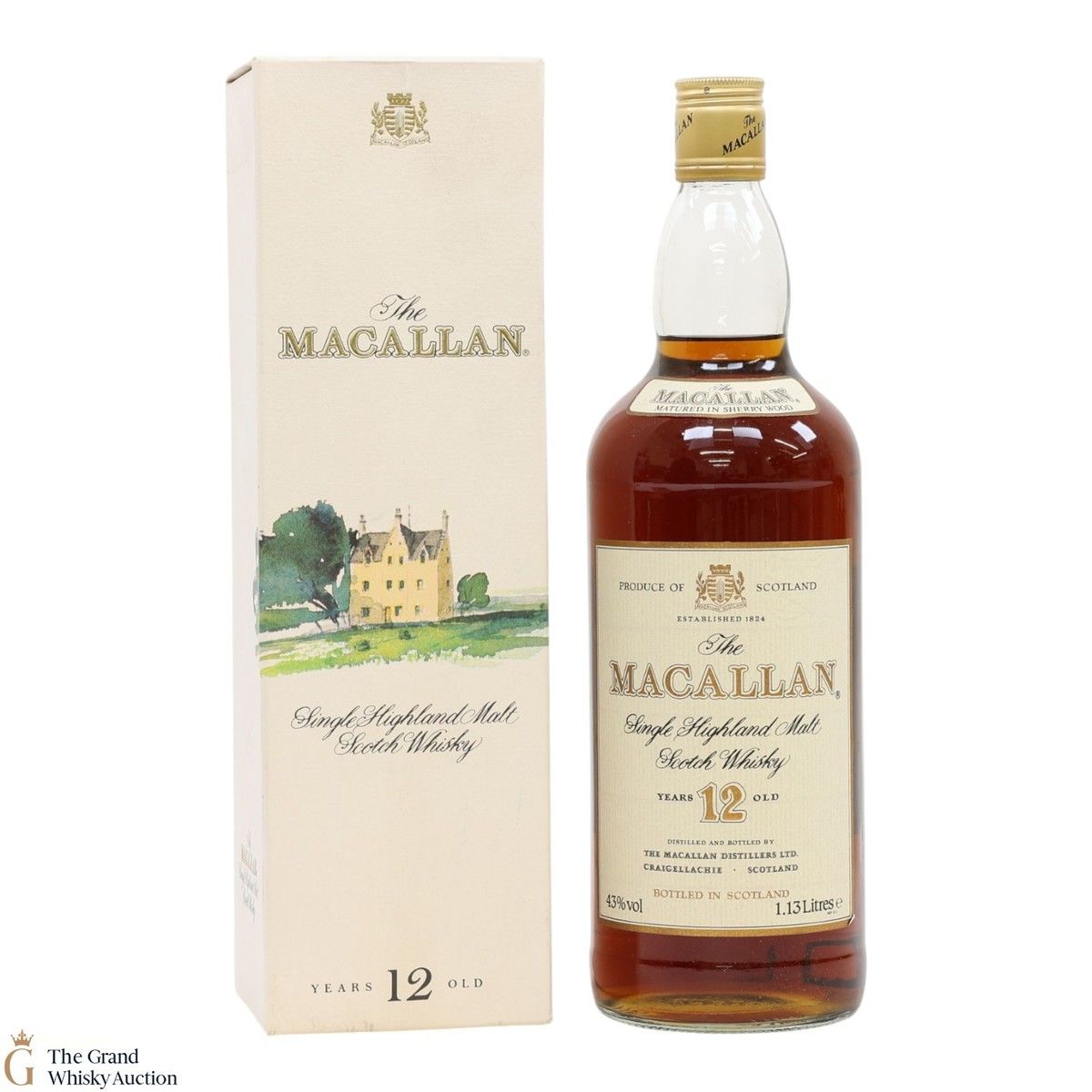 Macallan - 12 Year Old (1990s) (1.13L)